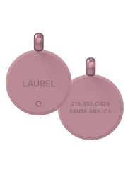 QALO Classic Round Dog ID Tag