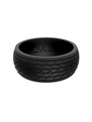 Men's Tire Tread Classic Silicone Ring