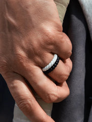 Women's Stackable Twist Silicone Ring