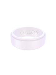 Women’s Pearl Narrow Step Edge Silicone Ring