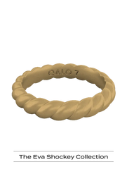 Women's Eva Shockey Twist Stackable Silicone Ring