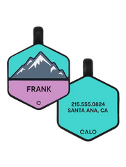 Bloom Mountain Silicone Dog ID Tag