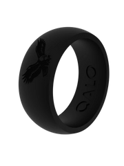 Men's Eagle Engraved Classic Ring