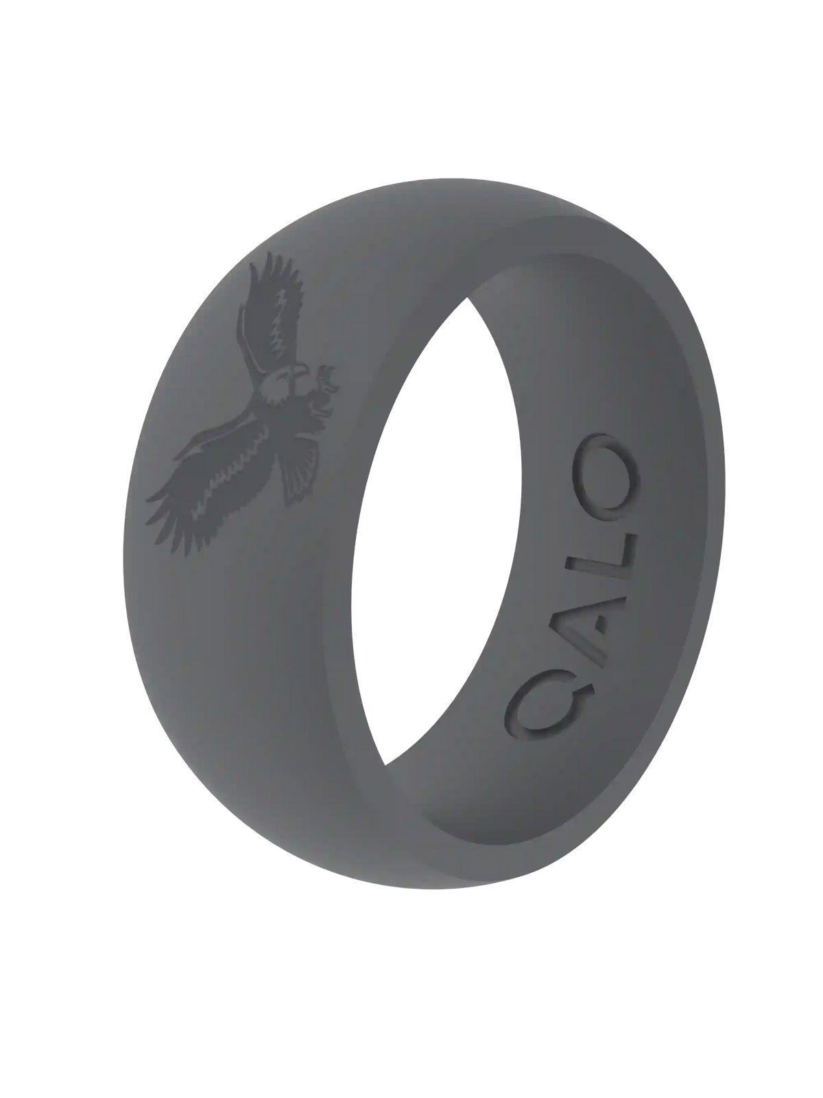 Men's Eagle Engraved Classic Ring