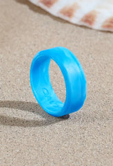 Men's Bioluminescent Modern Silicone Ring