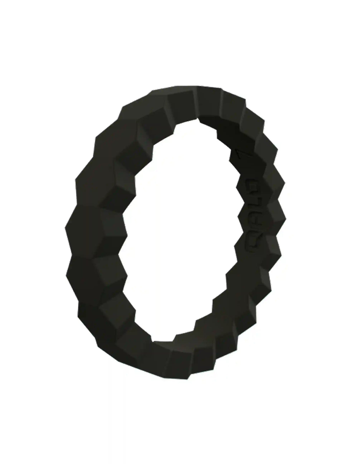 Women's Stackable Chevron Silicone Ring