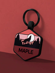 Wild One Silicone Dog ID Tag