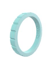 Women's Stackable Step Silicone Ring