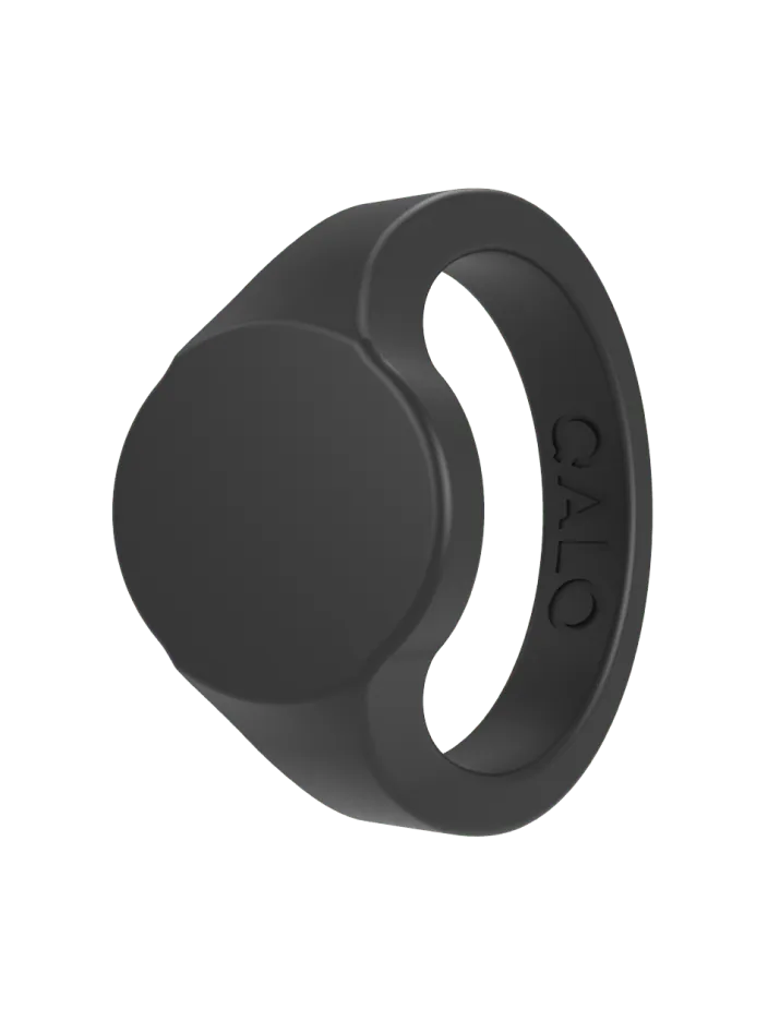 Men's Signet Silicone Ring