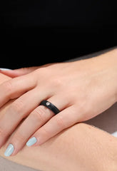 Women's Silver Gemstone Ring