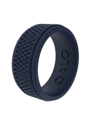 Men's Crosshatch Q2X™ Silicone Ring