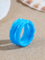 Women’s Bioluminescent Zaha Silicone Ring