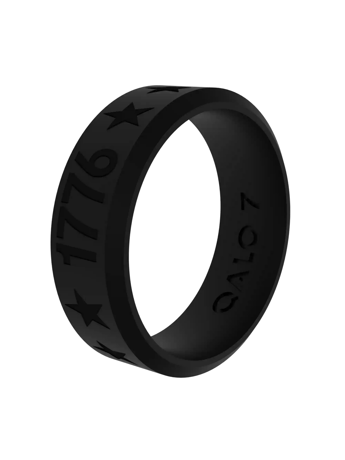 Men's Stars Engraved Modern Ring