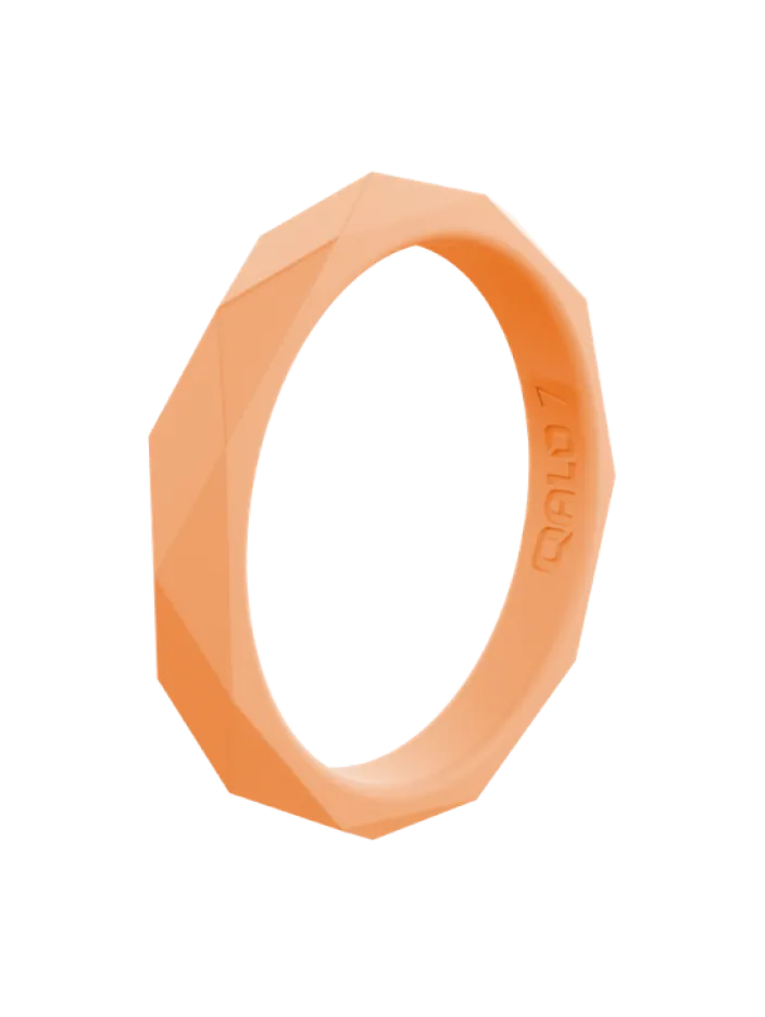 Women's Stackable Geo Silicone Ring