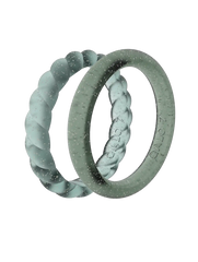 Women's Eva Shockey Twist/Classic Stack Ring