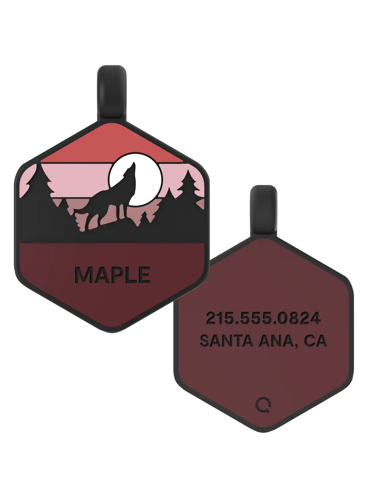 Wild One Silicone Dog ID Tag