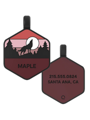 Wild One Silicone Dog ID Tag