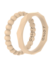 Women's Bead & Geo Double Stack