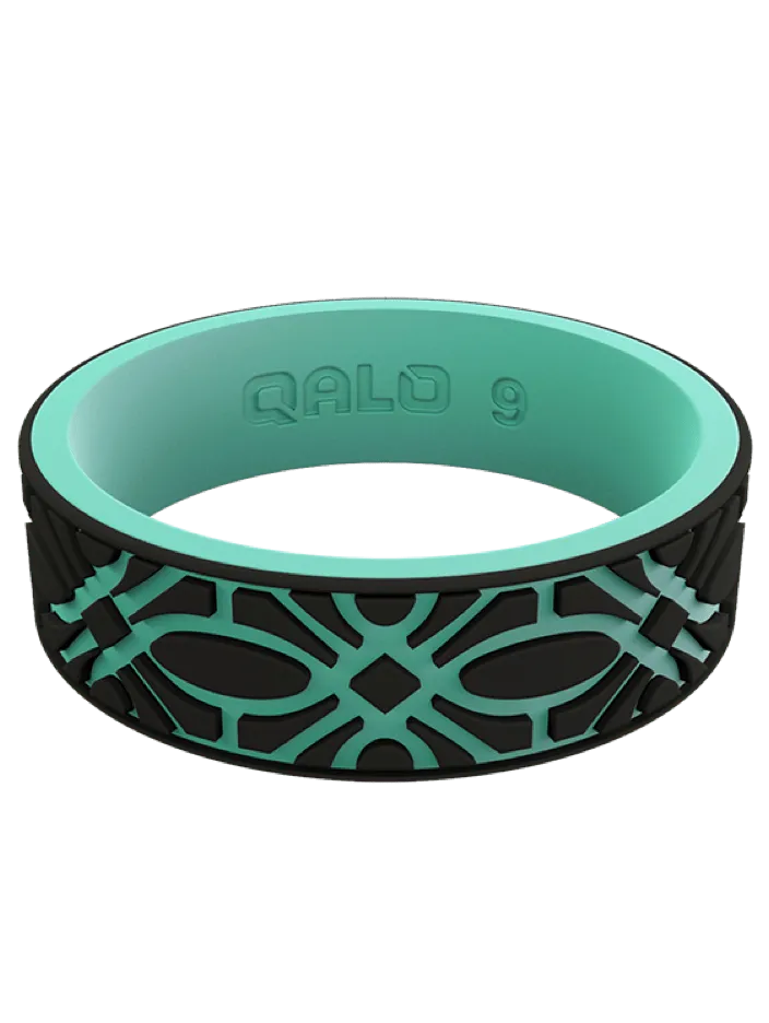 Women's Strata Flora Silicone Ring