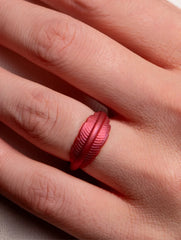 Women's Heartfelt Serene Ring
