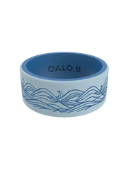 Men's Flow Waves Strata Ring