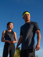 QALO Men's Slate Grey Born Primitive Athleisure Tee
