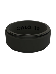 Men's Polished Step Edge Silicone Ring