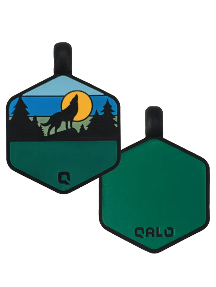 Dusk Wild One Silicone Dog ID Tag