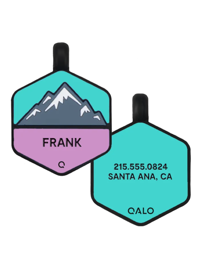 Bloom Mountain Silicone Dog ID Tag