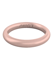 Women's Metallic Classic Stackable Silicone Ring