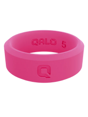 Pink Modern Silicone Ring