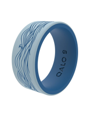 Men's Flow Waves Strata Ring