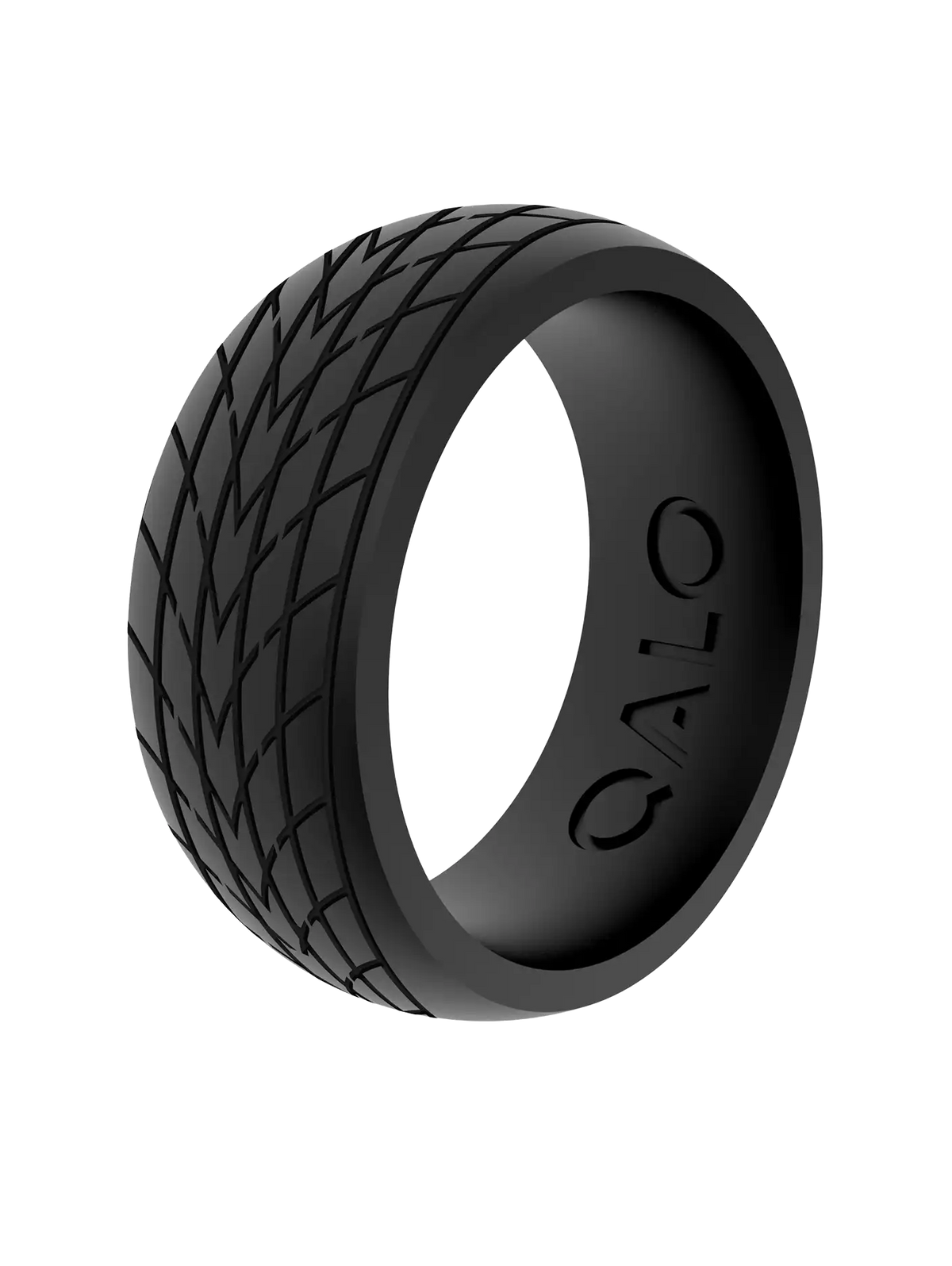 Men's Tire Tread Classic Silicone Ring