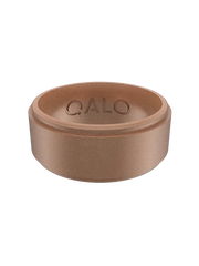Men's Metallic Step Edge Silicone Ring